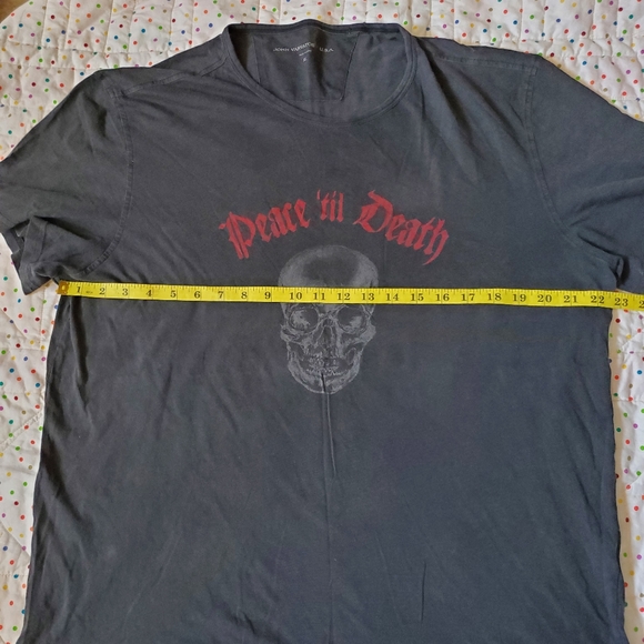 Jonh Varvatos USA skull graphic tee size XL. - Picture 4 of 8